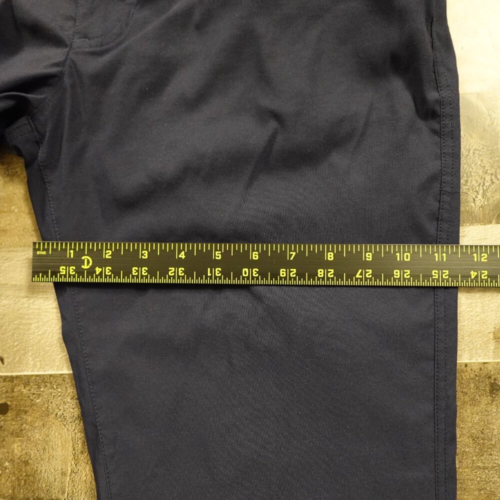 Eddie Bauer Fleece-Lined Tech Pants Men’s 32x30 Navy Winter Outdoor - Picture 8 of 14